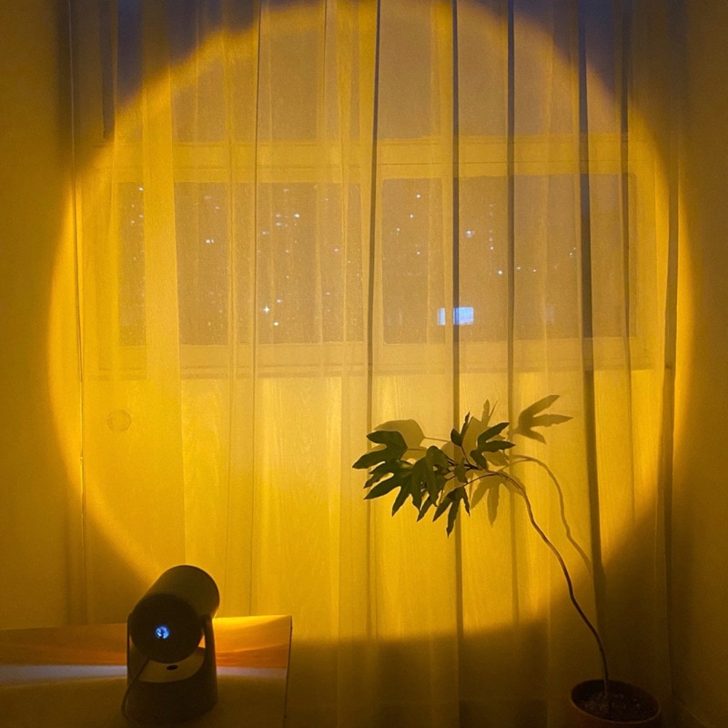 ROMANTICSTUDIO / ホワイトメタルサンセットムード灯 4color