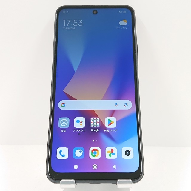 Redmi Note 10 JE XIG02 au グラファイトグレー 送料無料 本体 c08807 【中古】