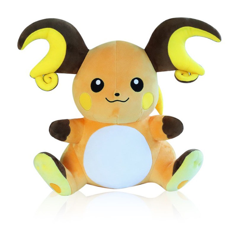 ポケットモンスター ライチュウ ぬいぐるみ 大サイズ 高さ45cm ふわふわ ポケモン 公式風 抱き枕 インテリア プレゼント ギフト 子供 誕生日