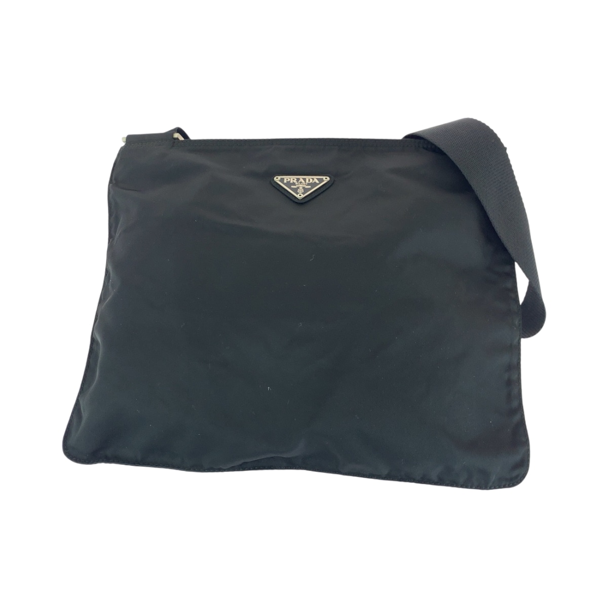 美品 テスート 三角ロゴプレート ブラック シルバー金具 ナイロン VA0053 ショルダーバッグ メッセンジャーバッグ メンズ 500725 14,726円