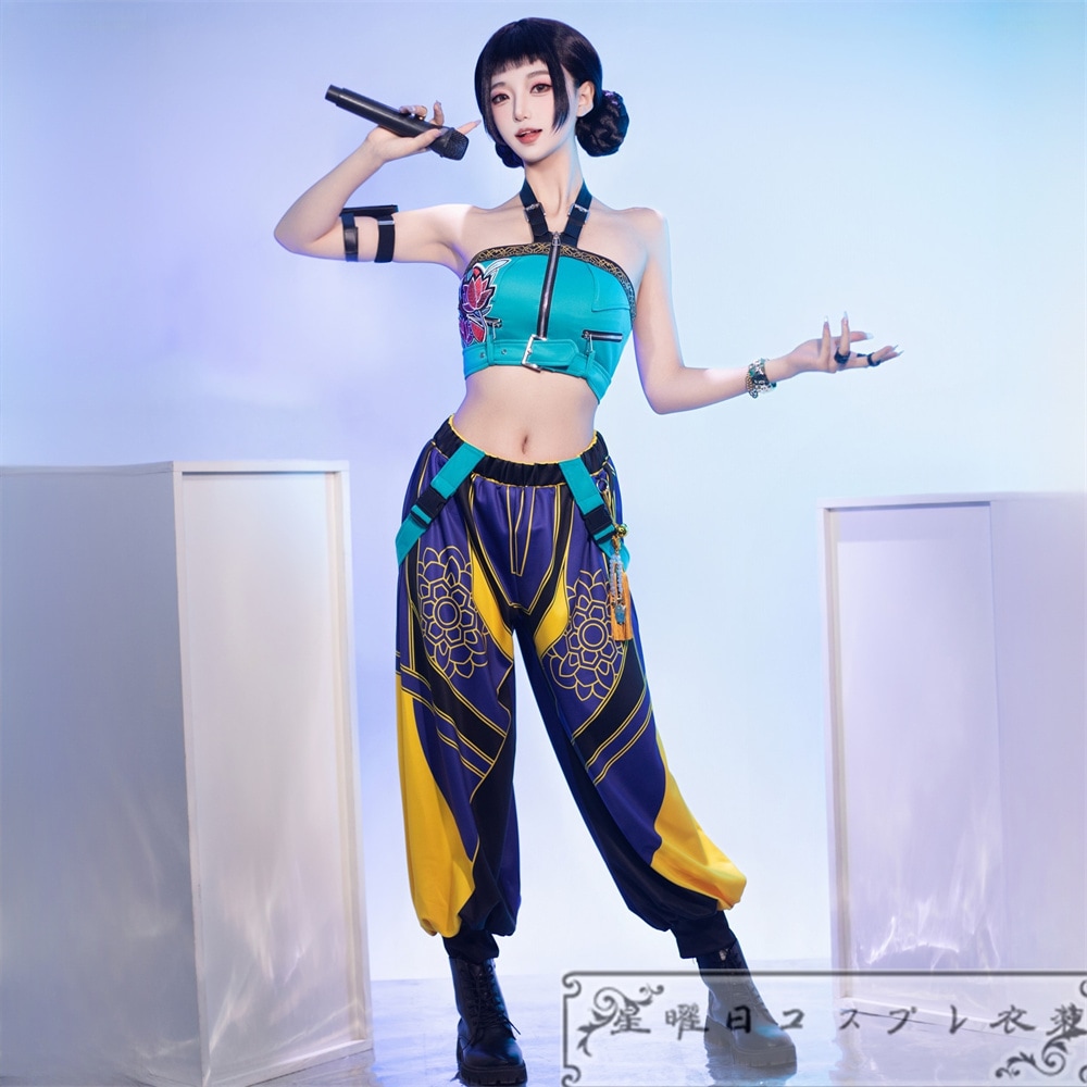 『一部在庫あり』 KPOPガールズ! デーモン・ハンターズ Kpop Demon Hunters Rumi ゾーイ コスプレ衣装 コスチューム
