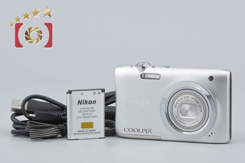 COOLPIX A100 シルバー コンパクトデジタルカメラ