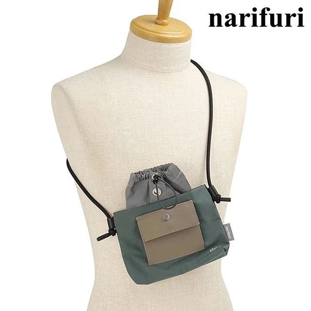 ミニバッグ [NFSD-01] メンズ・レディース ステアーズデザインプロダクツ コラボ 鞄 ショルダーバッグ D.GREEN 正規取扱店
