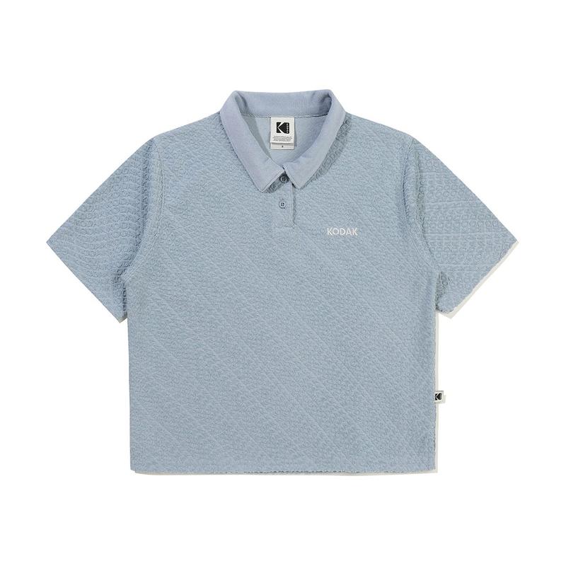 [公式] レタリング テリーカラー Tシャツ ウーマン S.BLUE