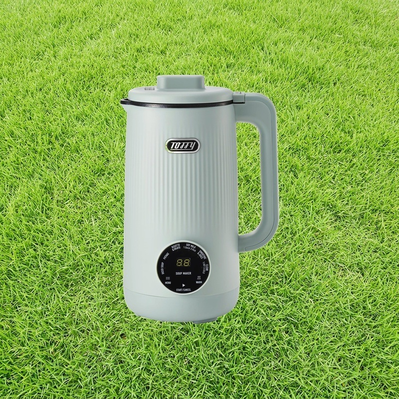 【Toffy/トフィー】 オートスープブレンダーセラミックコートタイプ 自動調理 ほったらかし調理 5種のオートメニュー 食べるスープ ポタージュ リゾット おかゆ 豆乳 スムージー ジュース 保