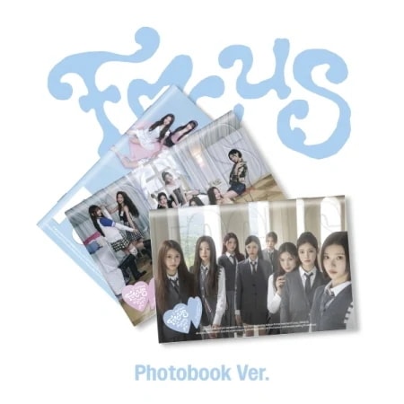 [MEGA] [3種セット] (Photobook Ver.) Hearts2Hearts 1st Mini Album [FOCUS] 韓国チャート反映 トゥアス