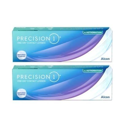 プレシジョンワン乱視用2箱セット（1箱30枚入り）両眼１ケ月分