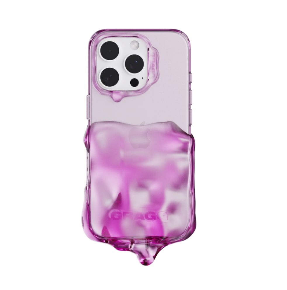 韓国限定 iPhone 16/16 Pro/16 Pro 二重レイヤーケース - クリアブラック/クリアピンク/クリア/クリアブルー