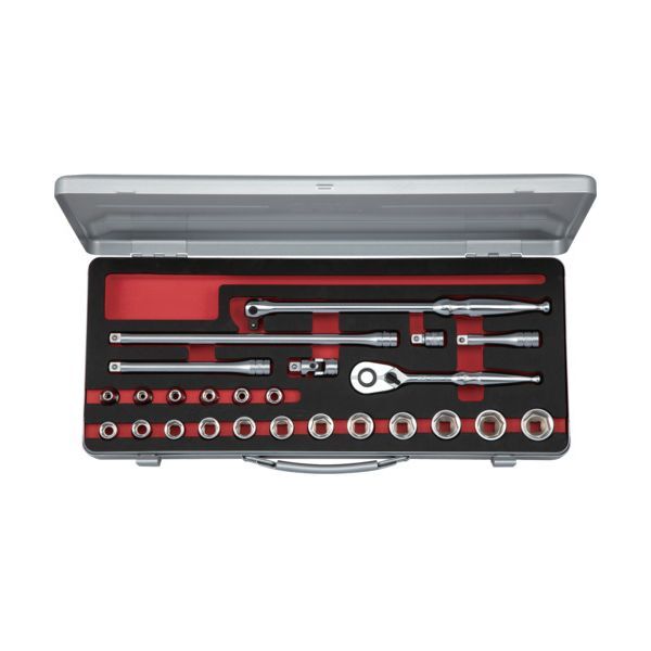 TB325A 9.5sq.ソケットセット (六角) 25点 メーカー直送