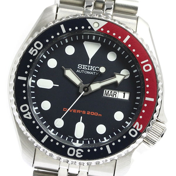 値下げ承ります】SEIKO 時計 SKX 009KC ベルト故障7S26-0020 - 腕時計 ...