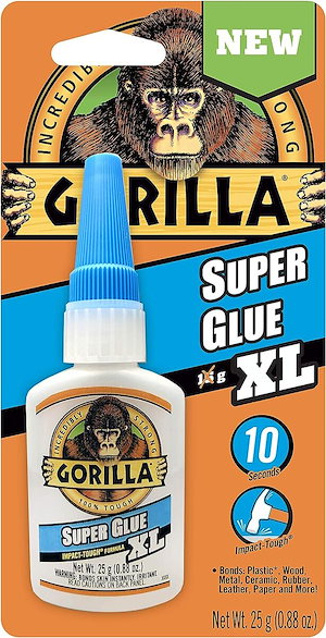 ゴリラ Gorilla スーパーグルー 強力 瞬間接着剤 接着剤 ボンド 25g 輸入品