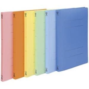 (業務用3セット) ビュートン フラットファイル/PP製バインダー A4/2穴 10冊入り タテ型 FF-A4S グリーン(緑) 3セット