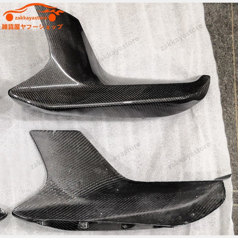 BMW M5 F90 G30 G38 ドライカーボン フロント　ロワーバンパースプリッター コーナーリップ　フロントバンパーダクトカバー