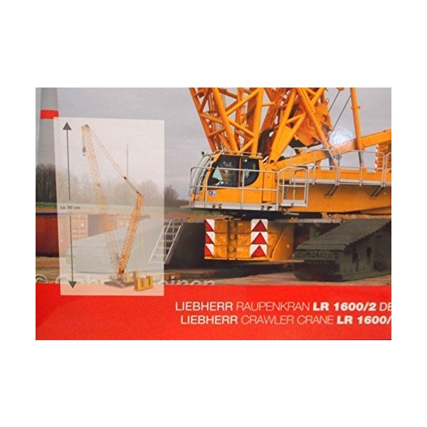 herpa 076722 076722-Derrick Kit for Liebherr LR 1600/2 Crawler Crane, Yellow 並行輸入品