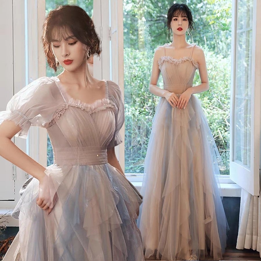 パーティドレス ドレス コンサート 結婚式 披露宴 大きいサイズ Aラインドレス ロングドレス 刺繍入り ロング お姫様 新作 パーティー イベント ワンピース