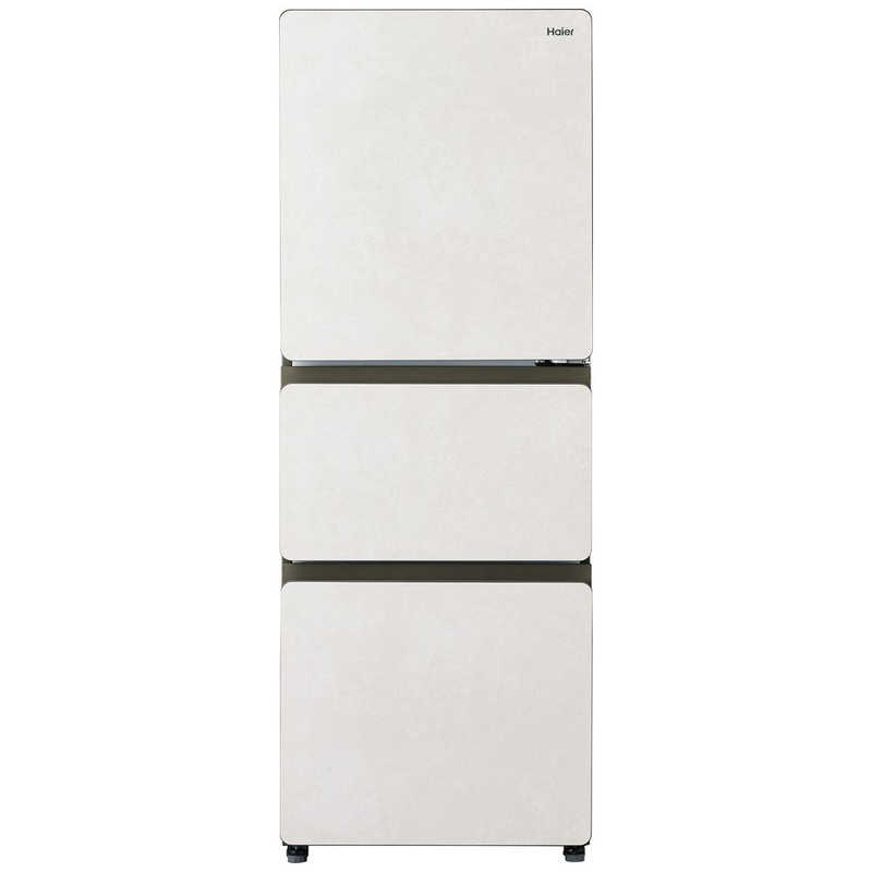ハイアール　冷蔵庫 3ドア 325L 右開き 幅59.5cm サンドホワイト　JR-CVM33A-W（標準設置無料）