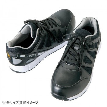 アイトス 51658 セーフティシューズ（耐油/耐滑/静電）（男女兼用） ブラック 29.0cm