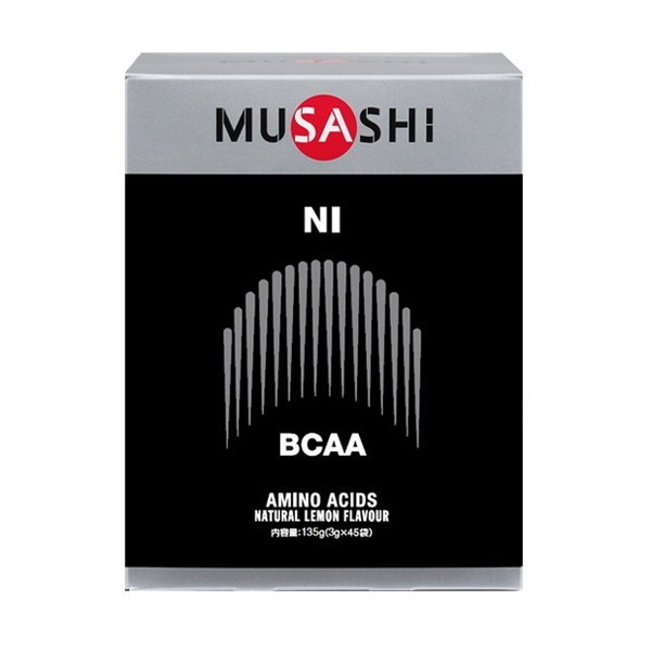 MUSASHI ムサシ NI スティック 45本入り サプリメント コンディショニング ヘルスケア 体づくり アミノ酸 スポーツ ゴルフ ランニング