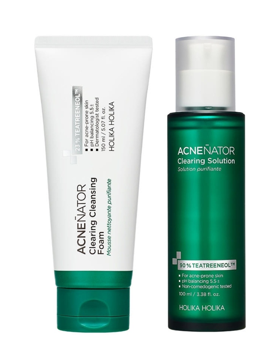 アクネイター2種セット（クレンジングフォーム150ml + ソリューション100ml）