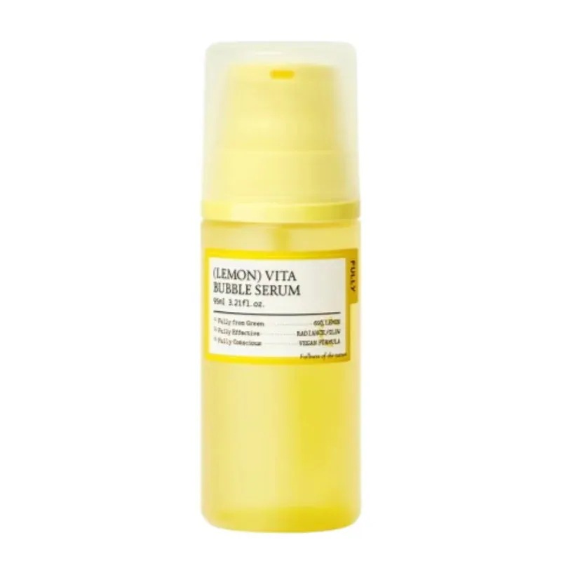 [新作]レモンビタバブルセラム 95ml #ナノリポソーム #ナイアシンアミド #グルタチオン #ペルリックアシッド