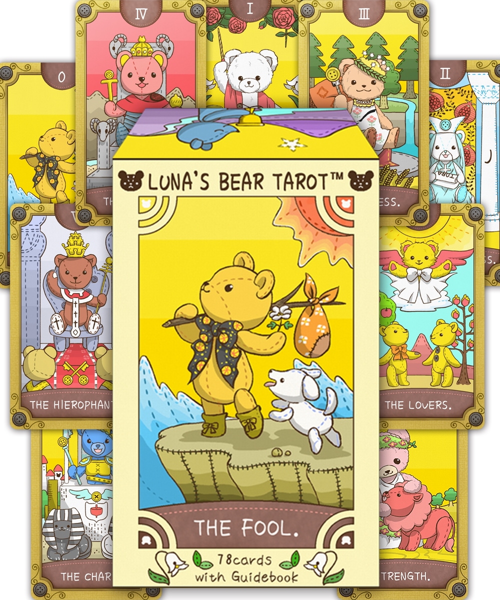 ルナズ ベアー タロット LUNA’S BEAR TAROT　くま タロットカード