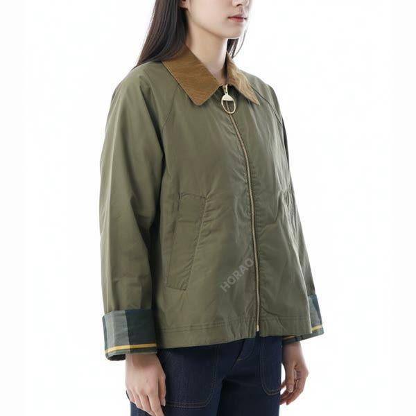 Catlin Showerproof Jacket - Dusky GreenAncient Tartan (LSP0203 GN31) (キャットリン