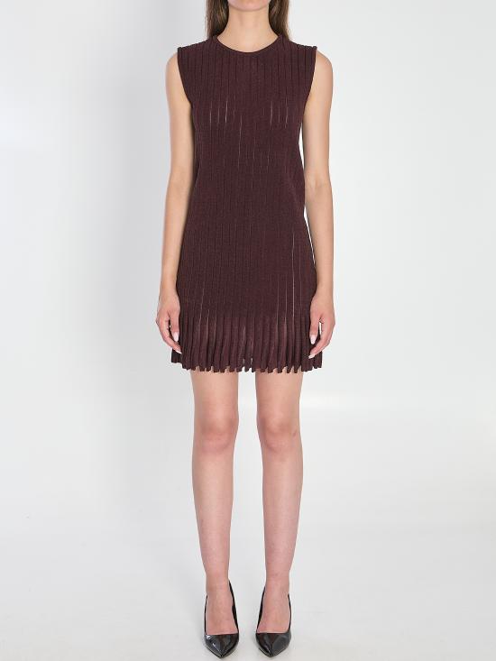 ALAIA Women Mid Skirts AA9R2715K084B PURPLE