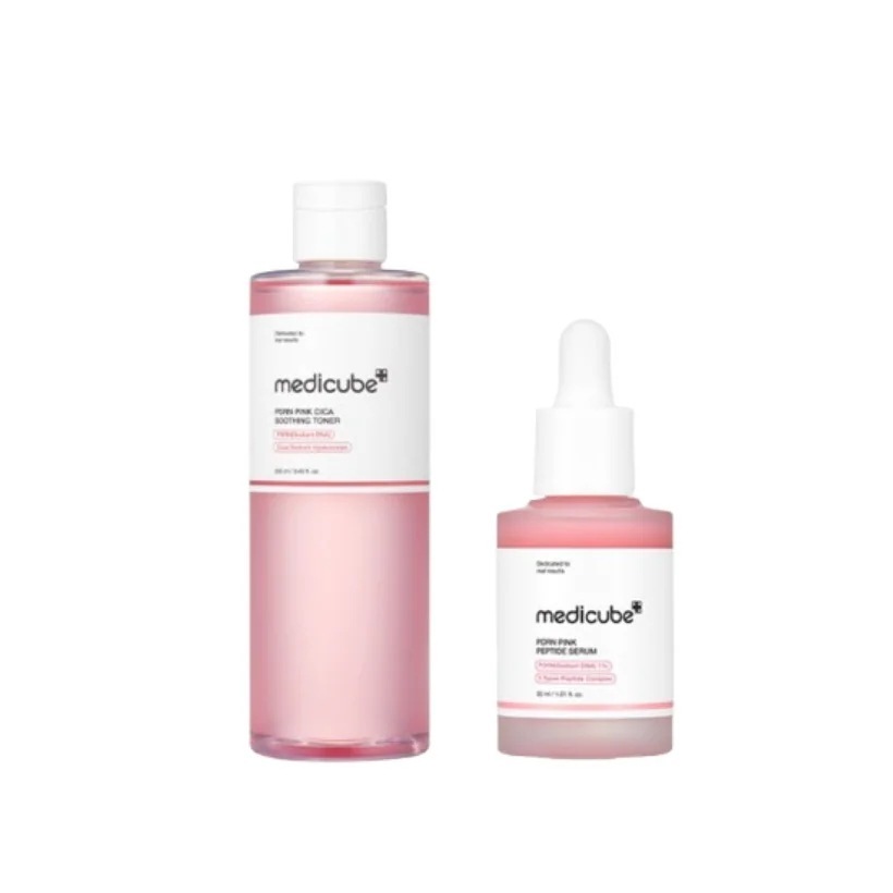 [NEW]PDRN 2点 セット(ピンク ペプチド アンプル 30ml + シカ スージング トナー 250ml)