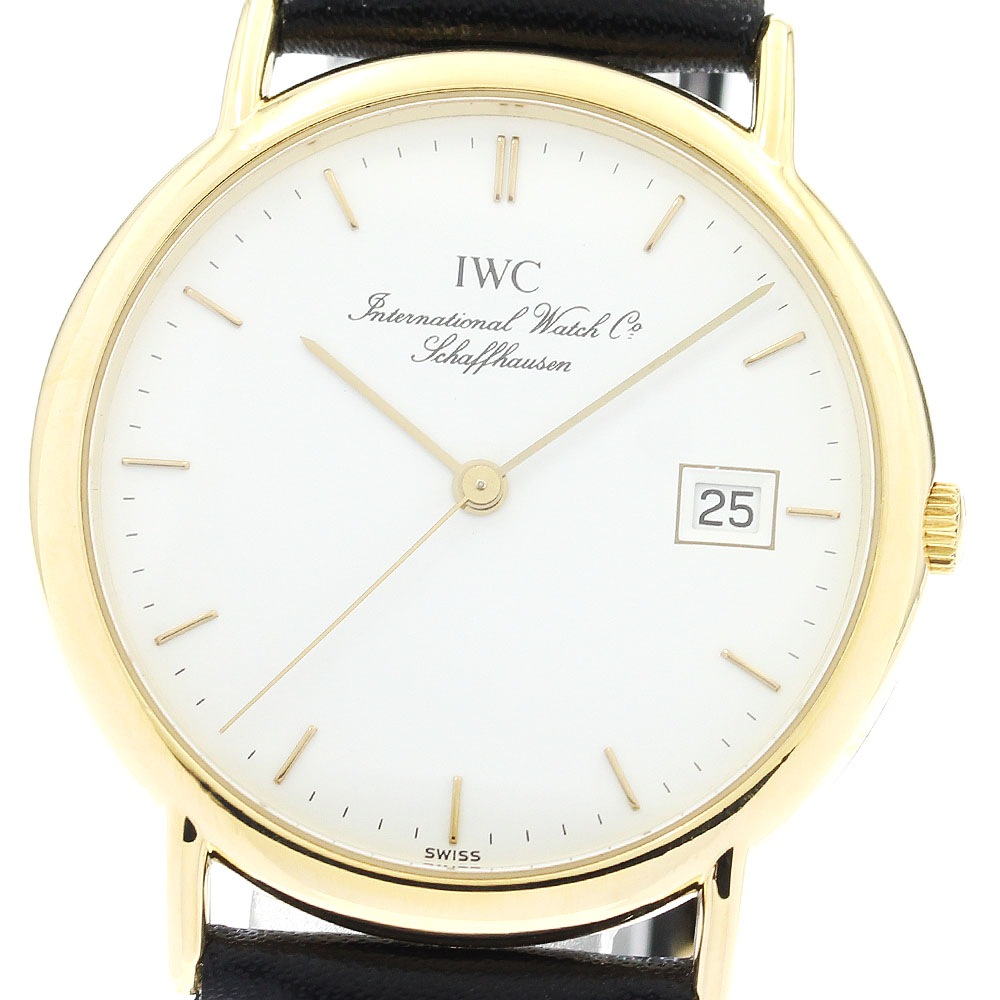 IWC IWC SCHAFFHAUSEN K18YG クォーツ メンズ _892498【中古】