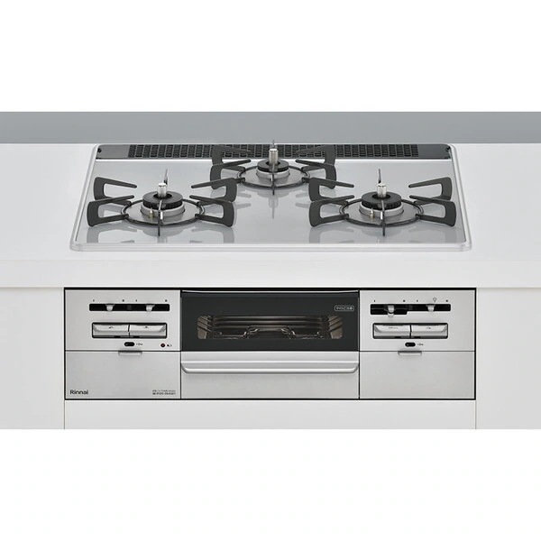ビルトインガスコンロ 都市ガス用 3口 左右強火力タイプ 幅60cm RS31W36P49RVW-13A センス
