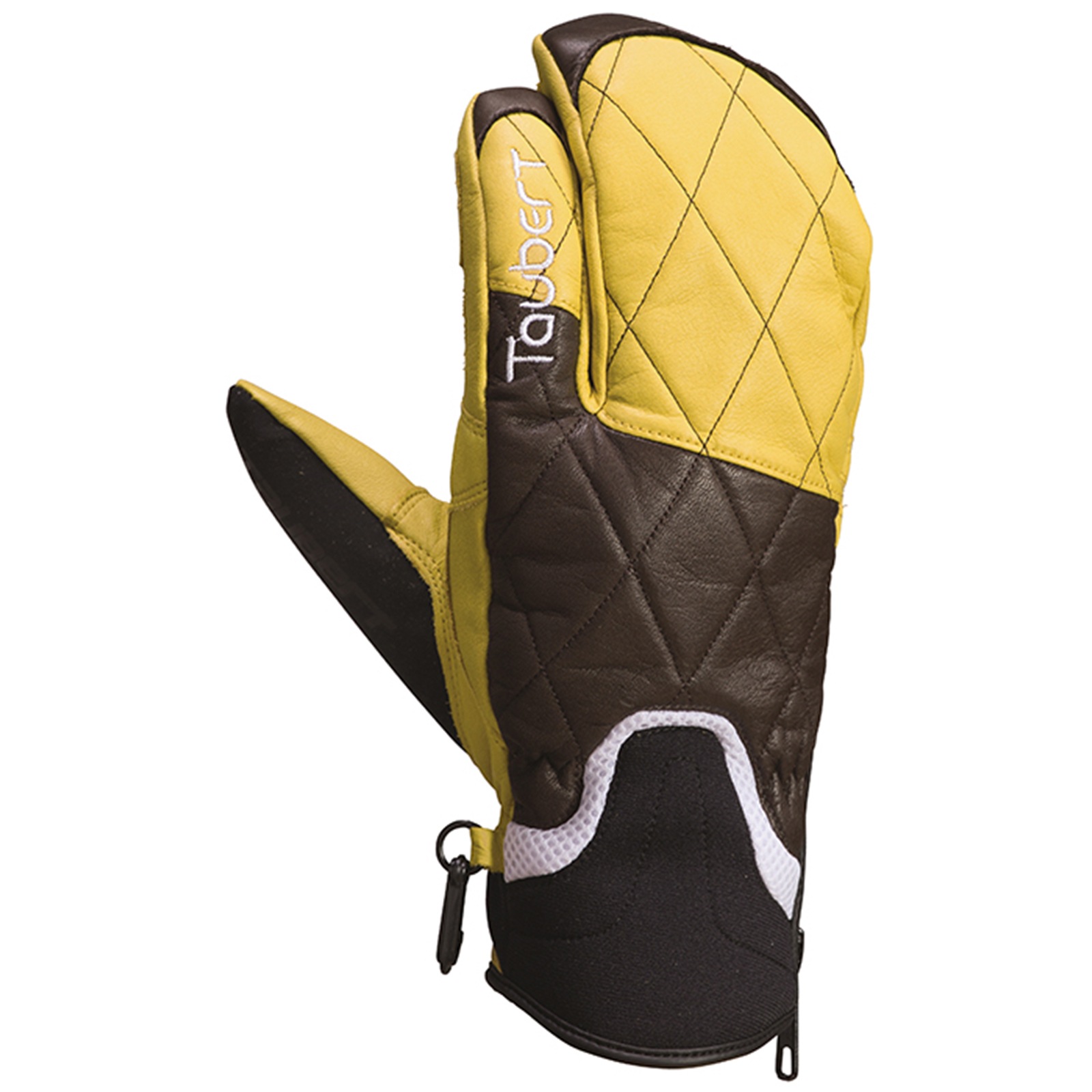 TAUBERT (トーバート) FINGER3-LE Carbon Brown / Natural 24-25 Made in JAPAN カーボンブラウン / ナチュラル スキー グローブ