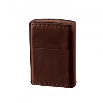 ZIPPO 革巻 コードバン ブラウン