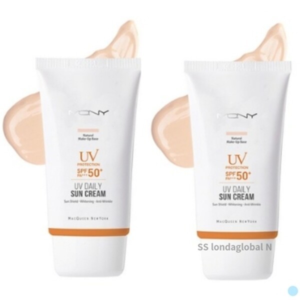 マックイーン ニューヨーク UVデイリー 日焼け止め 水分 SPF50+ 50g X2個 4,766円