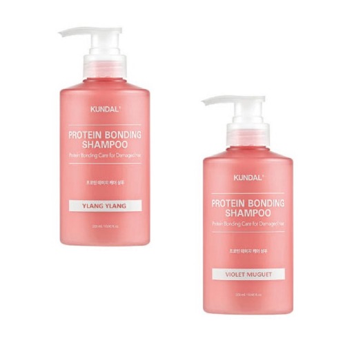 プロテインダメージケアプロテインシャンプーイランイラン500mlx1個+バイオレットミューゲー500mlx1個香りしっとり