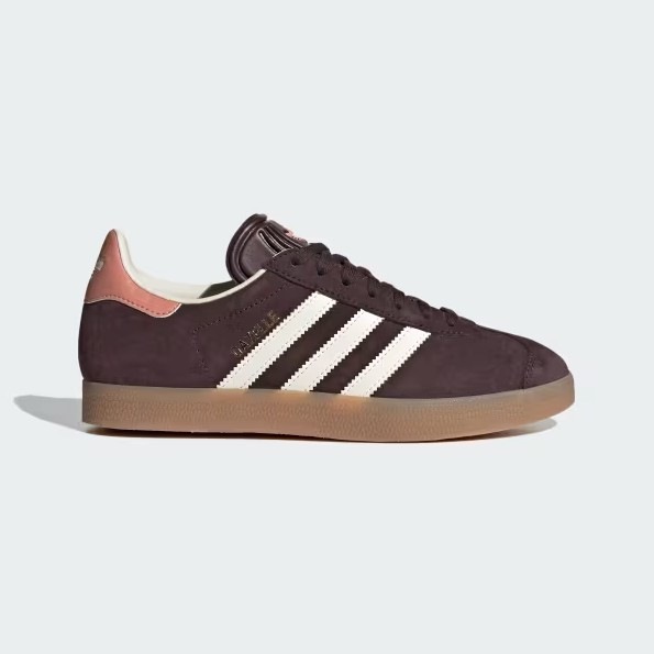 Qoo10 adidas GAZELLE ストライプ ロゴ レース