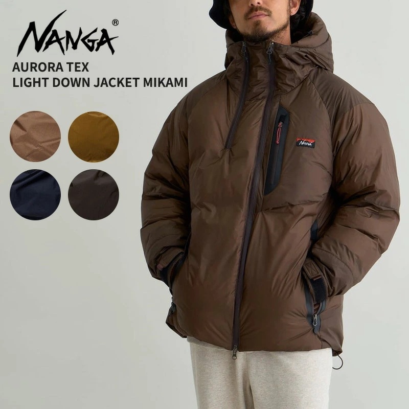 ナンガ メンズ ダウンジャケットNANGA オーロラテックス ライト ダウンジャケット ミカミ AURORA TEX LIGHT DOWN JACKET MIKAMI アウター 冬