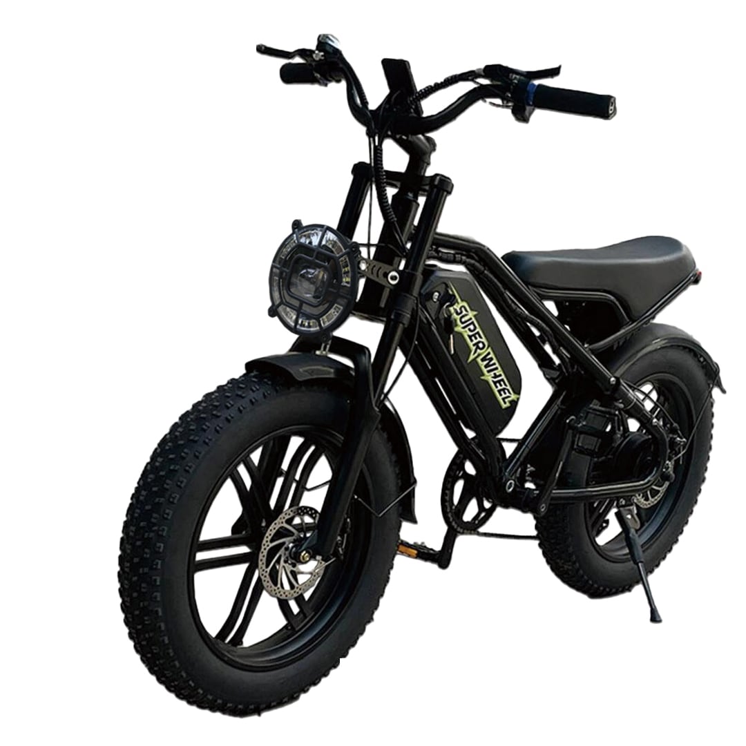 電動自転車 Super Wheel A II 電動アシスト自転車 原付免許不要 電動バイク 最高時速24キロ シマノ7段変速機能 公道走行OK ebike eバイク 要ヘルメット