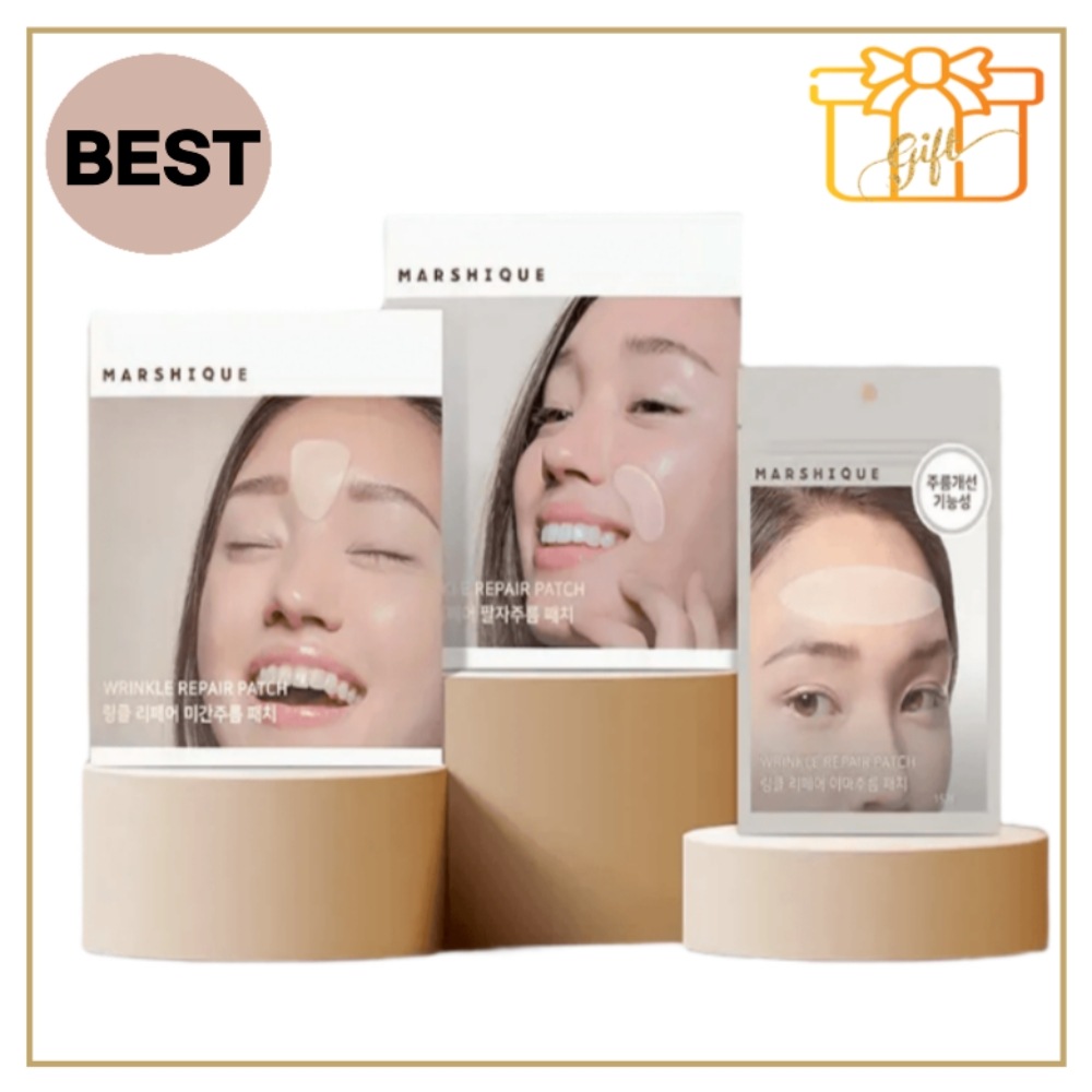 リンクル リペア シワパッチ 3種 セット (眉間 55パッチほうれい線 60パッチ額 15パッチ)/オリーブヤング人気商品/韓流ビューティーアイテム