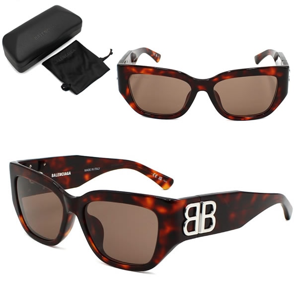 サングラス BB0361SK-002 サングラス アジアンフィット メンズ レディース ユニセックス ハバナ レッド ブラウン