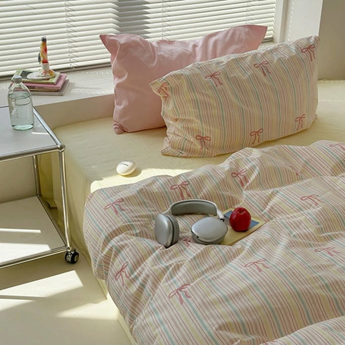 布団カバー 3点セット 掛け布団カバー シングル 綿100% おしゃれ ストライプ 羽毛布団カバー セミダブル 4点セット 洋式和式兼用 ふとんかばー 敷布団カバー 枕カバー 寝具カバーセット カバー