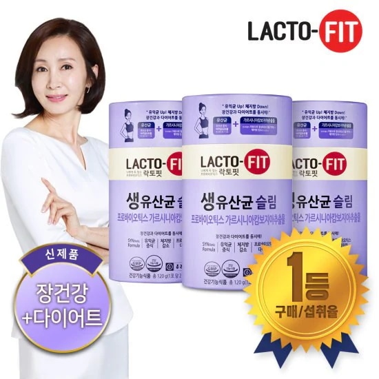 [1+1+1] LACTO-FIT チョングンダン社(鍾根堂健康)ラクトピッスリム 60砲