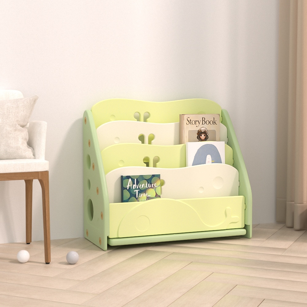 子供用 多機能本棚 収納ラック 幼稚園児 おもちゃ収納ラック かわいい 絵本収納ラック 整理ラック 赤ちゃんの実践能力を育む家庭用収納