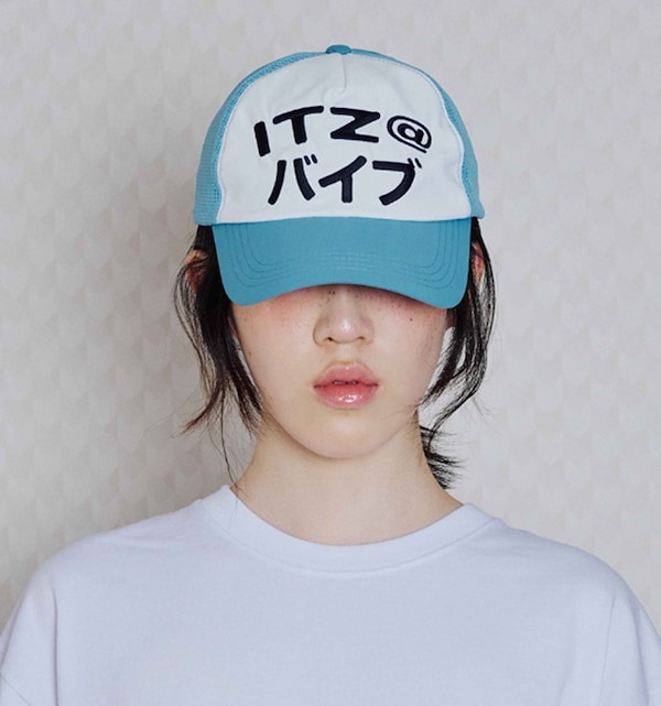 Qoo10 ITZAVIBE MIX LOGO TRUCKER ロゴ