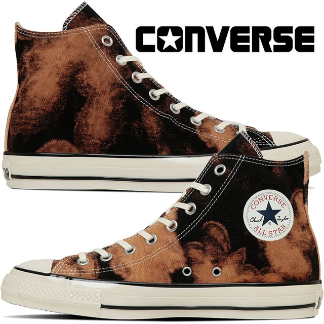 コンバース メンズ ハイカット スニーカー オールスター エイジド ブリーチドキャンバス ハイ カジュアルシューズ ネオグランジ キャンバススニーカー 31315010 ブラック 黒 グランジスタイル
