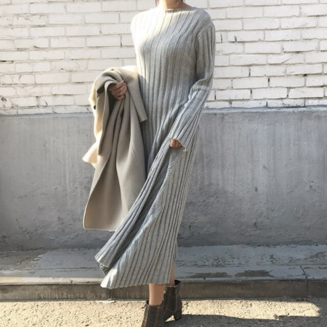 【送料無料】レディース レディース 秋冬 暖かい カジュアル お洒落 シック ニット セーター