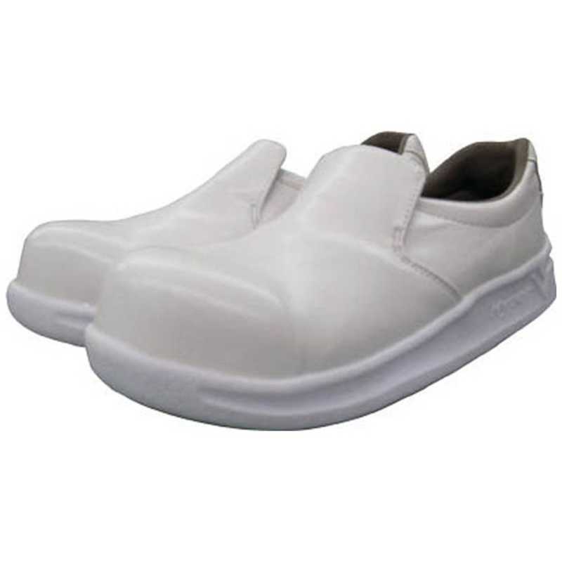 日進ゴム　日進 耐滑樹脂先芯入り厨房シューズ V5100 白 26.5cm　V5100W-26.5