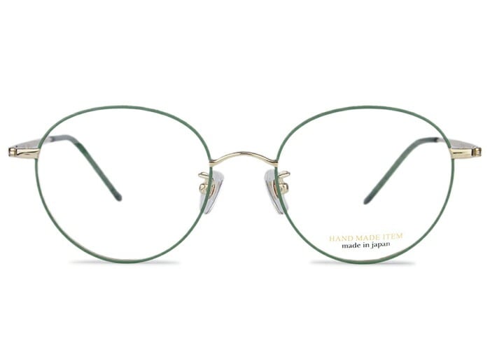 ノヴァ NOVA h-3114 c.4 グリーン/ゴールド MADE IN JAPAN メガネ めがね 眼鏡