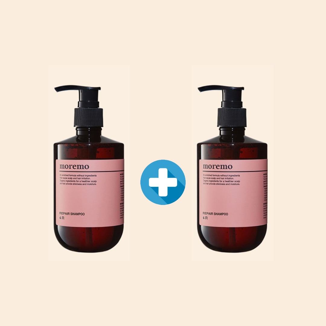 [MOREMO]リペアシャンプー300ml 二つ三つ