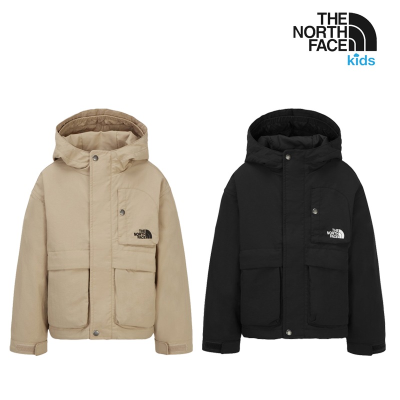 NJ3BR53S NJ3BR53V KS CAMPOUT JACKET 160大人OK キッズ アウター はっ水 防風 防寒 中綿 通学 デイリー コーデ提案 パンツ ジョガー すっきり 快適 安心感