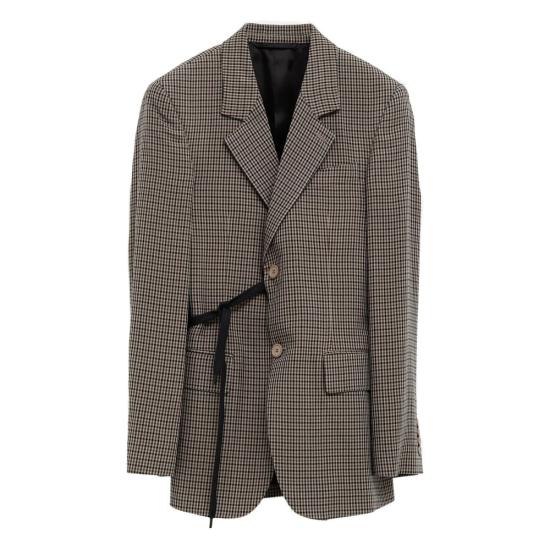 BALENCIAGA Women Suit Jackets 857365 TTO38 2866 NEUTRALS BROWN
